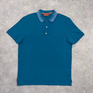 MISSONI POLO T-SHIRT BLUE/ CYAN