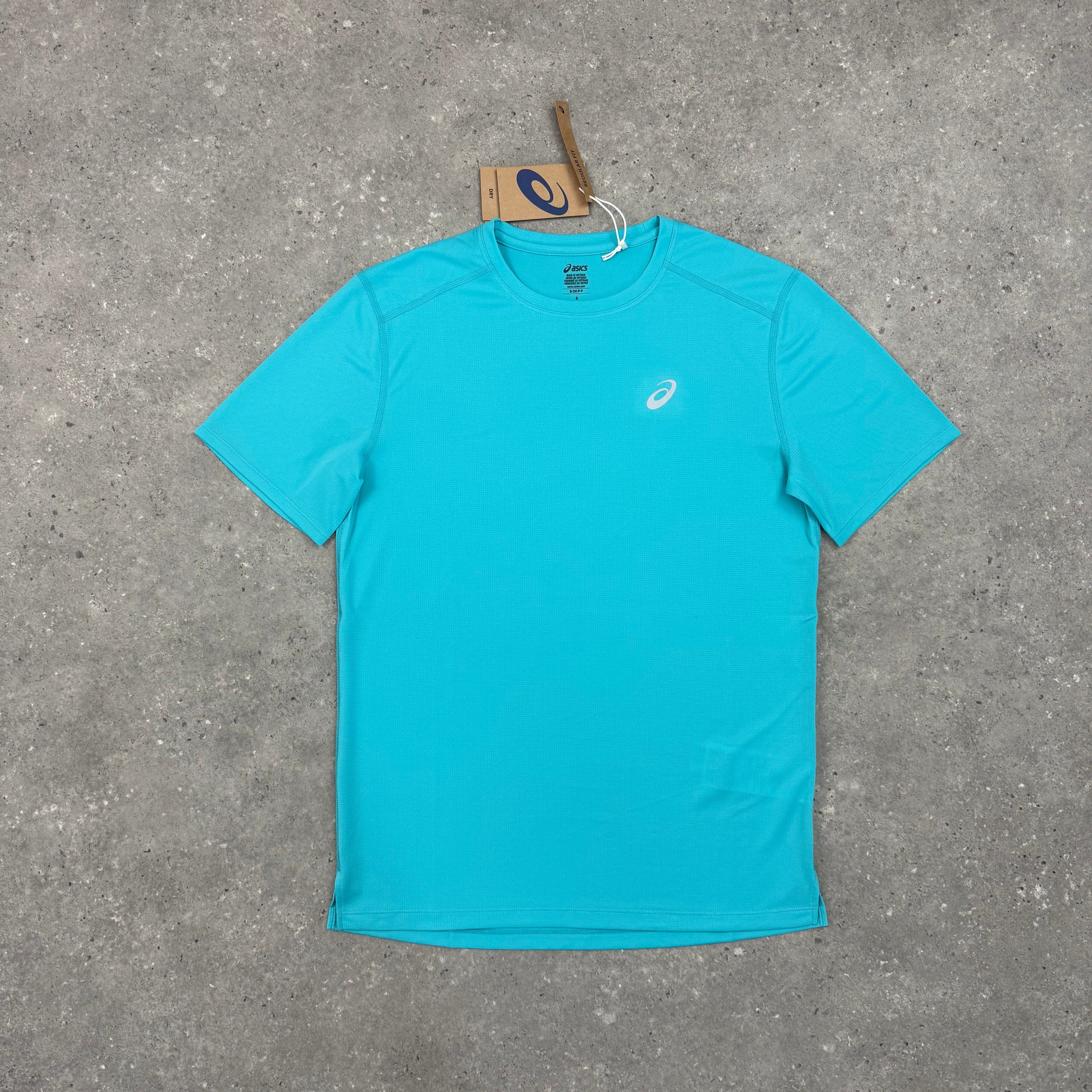 ASICS CORE T-SHIRT - ENERGY AQUA