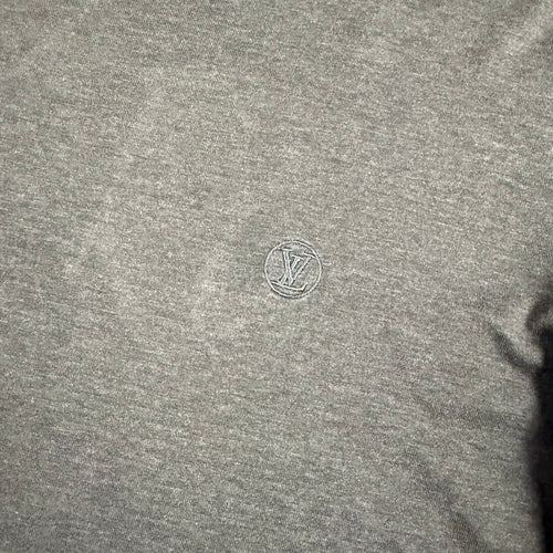 LOUIS VUITTON CLASSIC LOGO T-SHIRT GREY - (L)