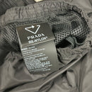 PRADA BERMUDA SWIM SHORTS BLACK - (L)