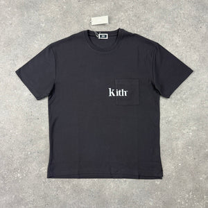 KITH QUINN T-SHIRT - BLACK / WHITE