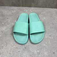LOUIS VUITTON SLIDERS MINT GREEN - EU41 (FITS UK 8)