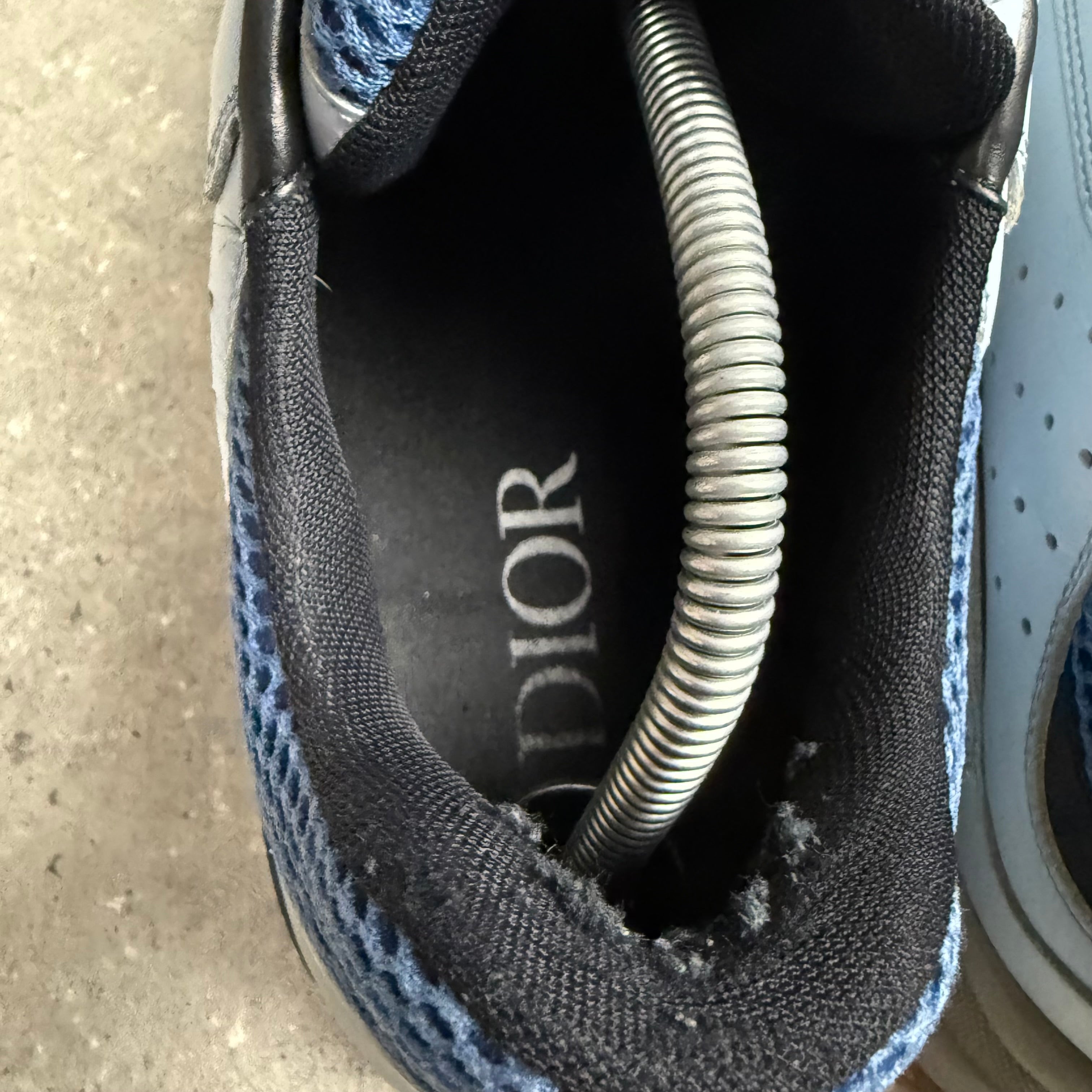 DIOR B22 LIGHT BLUE / ORANGE - (EU45 / UK11)