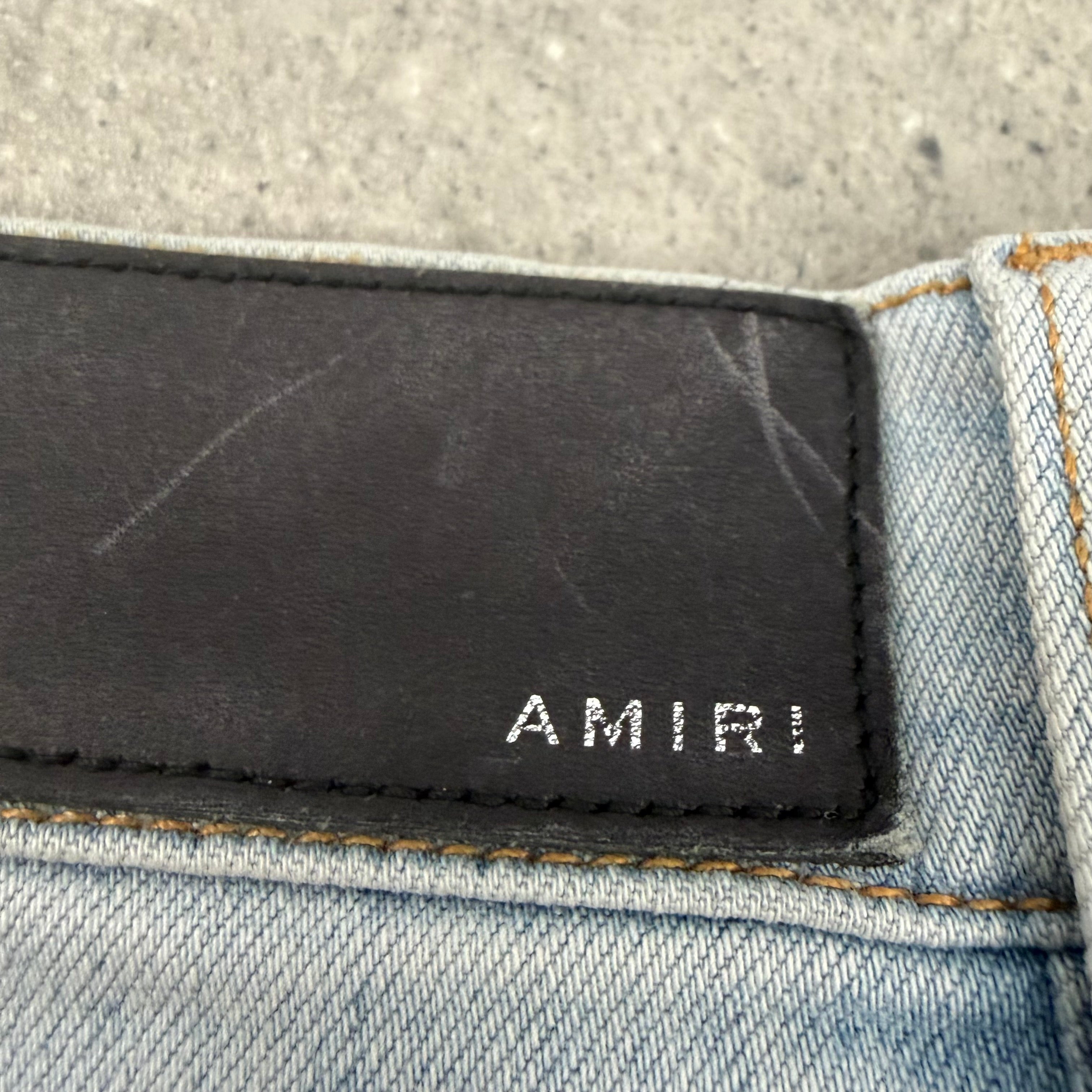 AMIRI JEANS LIGHT BLUE - (34”)