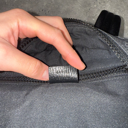 GUCCI BLACK GG NYLON BACKPACK