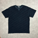 DIOR TOWEL T-SHIRT NAVY - (FITS M)