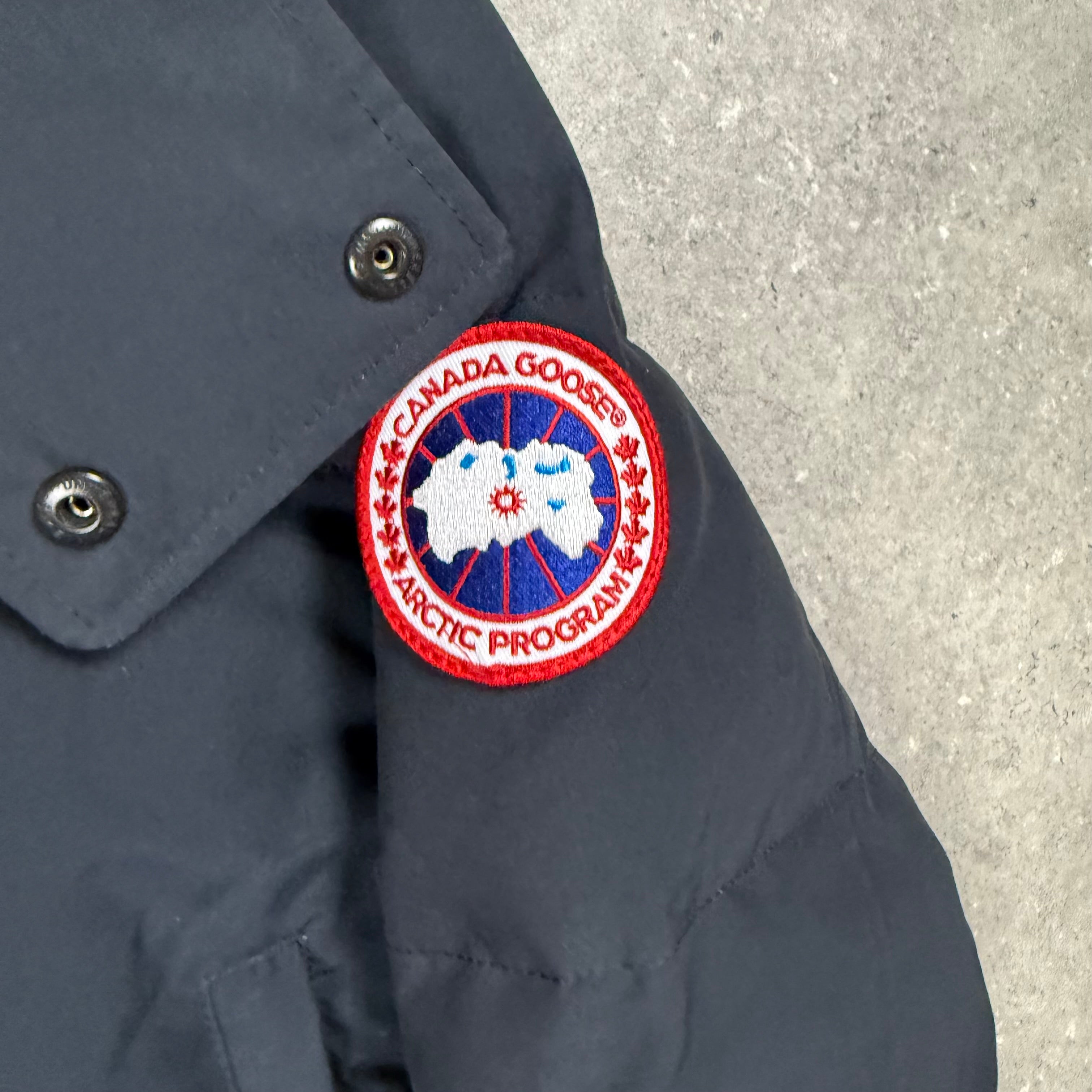 CANADA GOOSE WYNDHAM PARKA MARINE NAVY - (L)