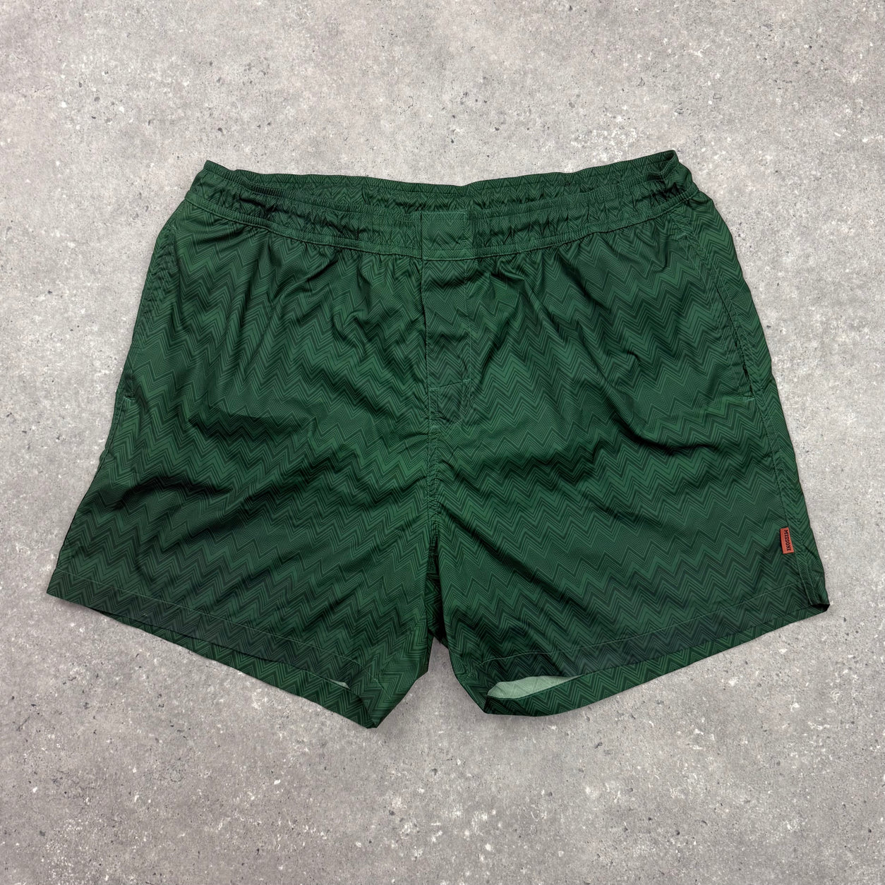 MISSONI SWIM SHORTS GREEN - (L)
