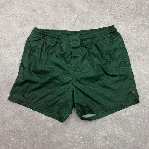 MISSONI SWIM SHORTS GREEN - (L)