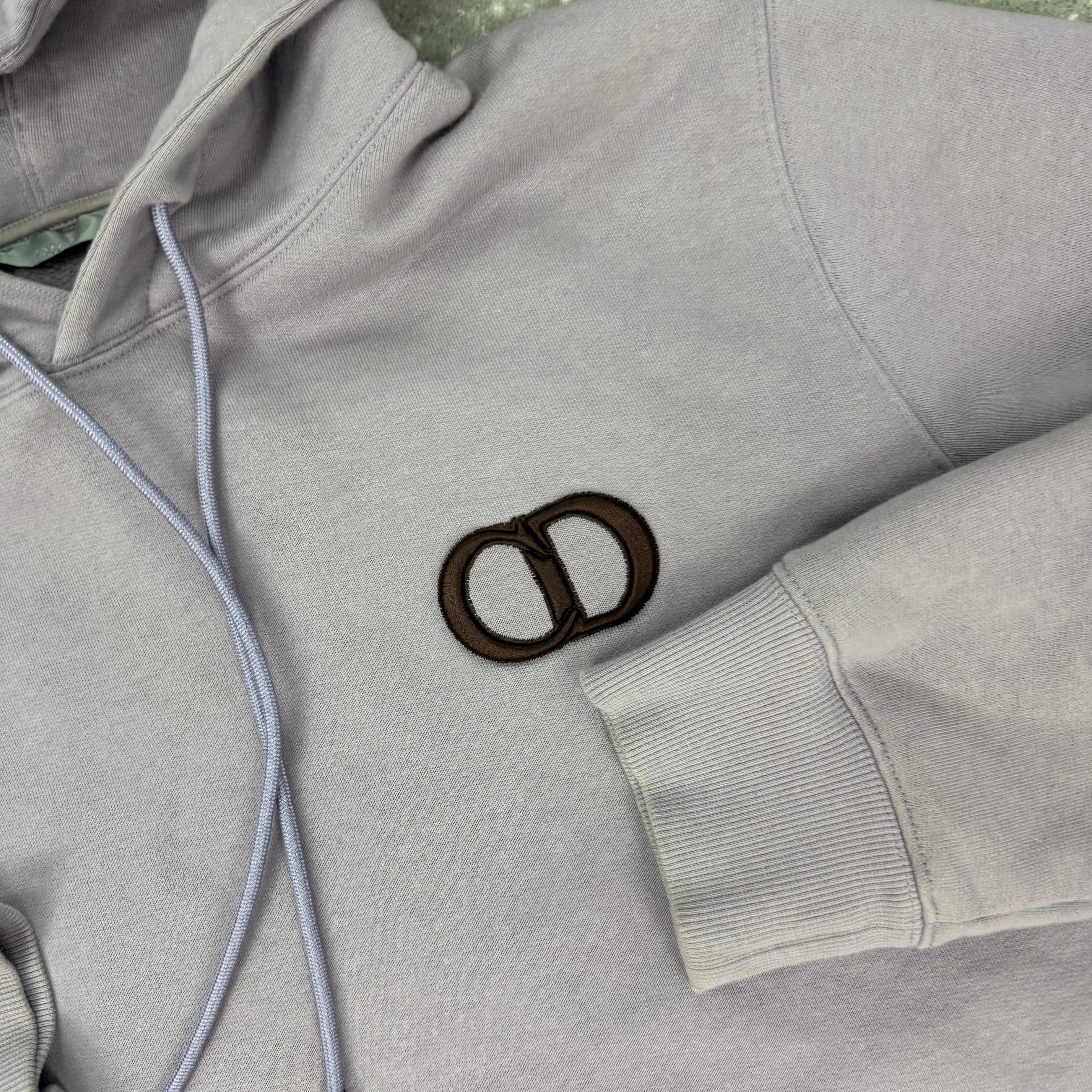 DIOR CD ICON HOODIE MUAVE - M (FITS S/M)