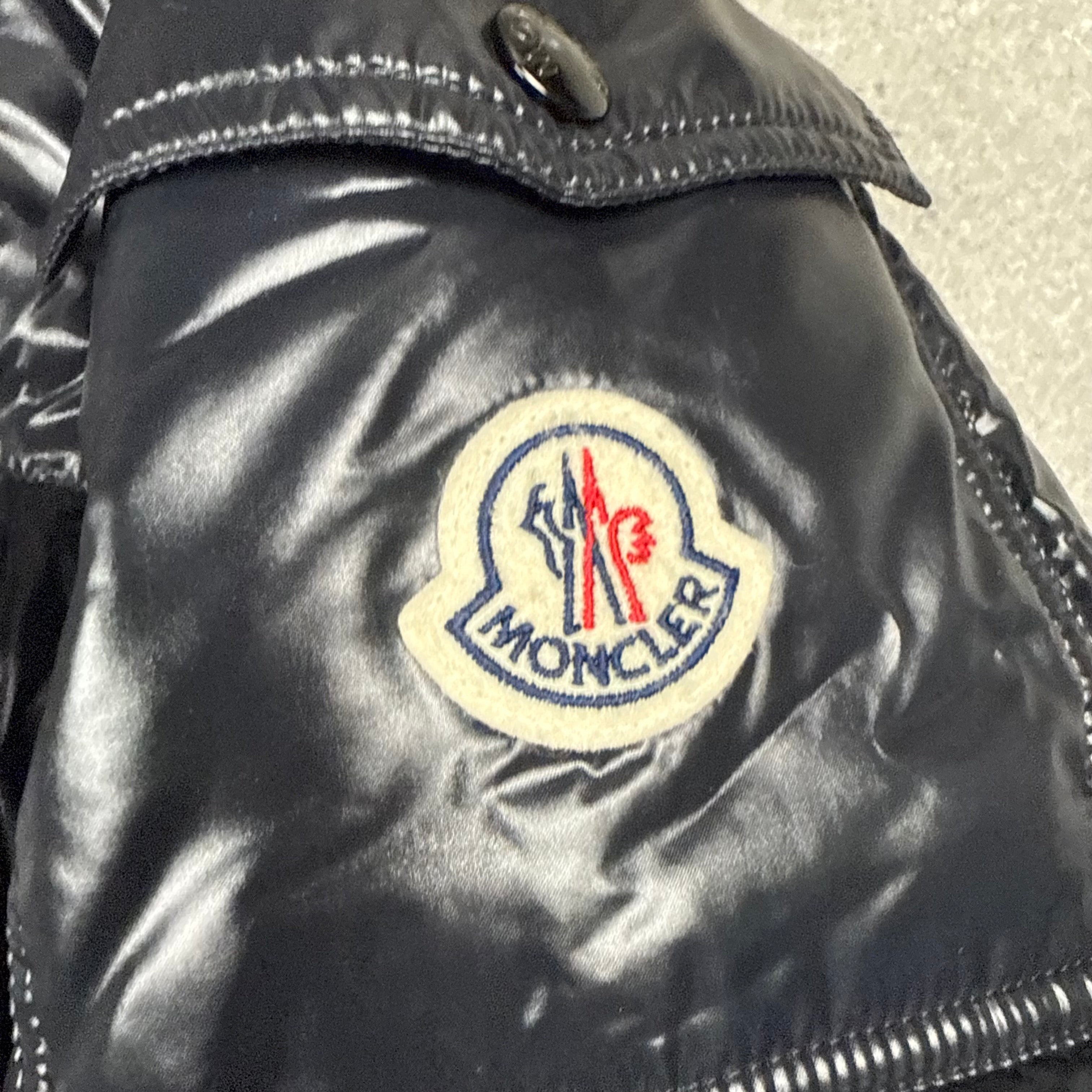 MONCLER MAYA JACKET BLACK - SIZE 5 (XL)