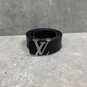 LOUIS VUITTON LEATHER BELT - BLACK