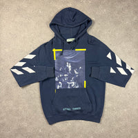OFF WHITE HOODIE -  (FITS A LARGE)
