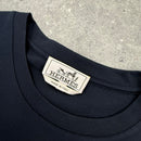 HERMES T-SHIRT NAVY - (S)