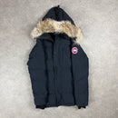 CANADA GOOSE CARSON PARKA NAVY - (M)
