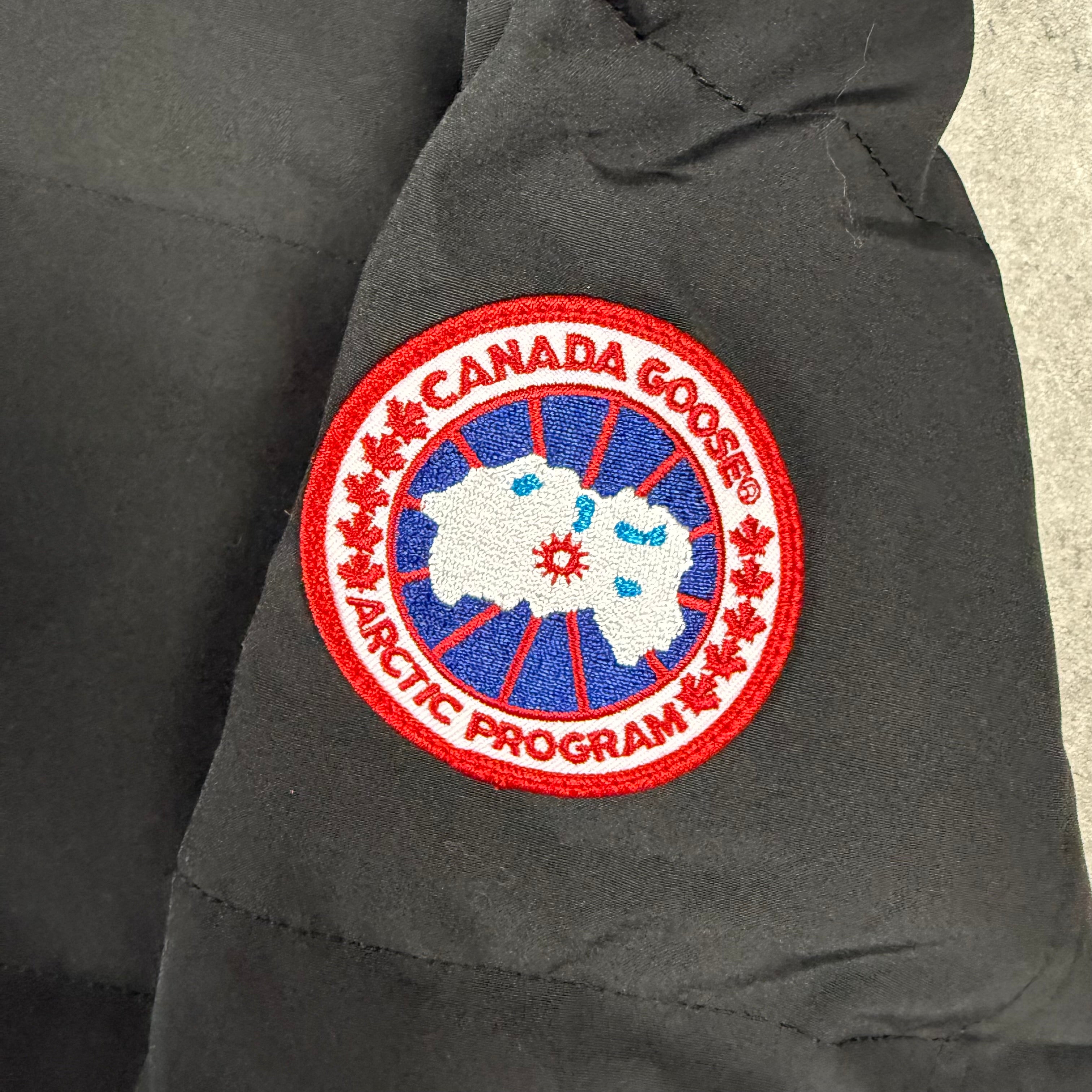 CANADA GOOSE CARSON PARKA BLACK  - (S)