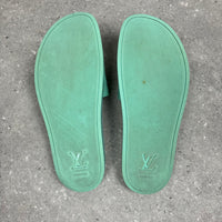 LOUIS VUITTON SLIDERS MINT GREEN - EU41.5 (FITS UK 8.5)