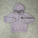DIOR CD ICON HOODIE MUAVE - M (FITS S/M)