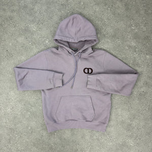 DIOR CD ICON HOODIE MUAVE - M (FITS S/M)
