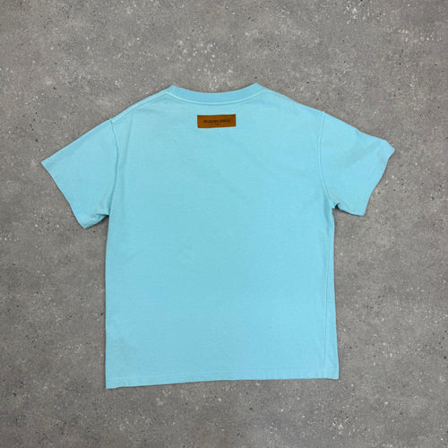 LOUIS VUITTON T-SHIRT BLUE - S (FITS S/M)