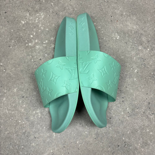 LOUIS VUITTON SLIDERS MINT GREEN - EU41.5 (FITS UK 8.5)