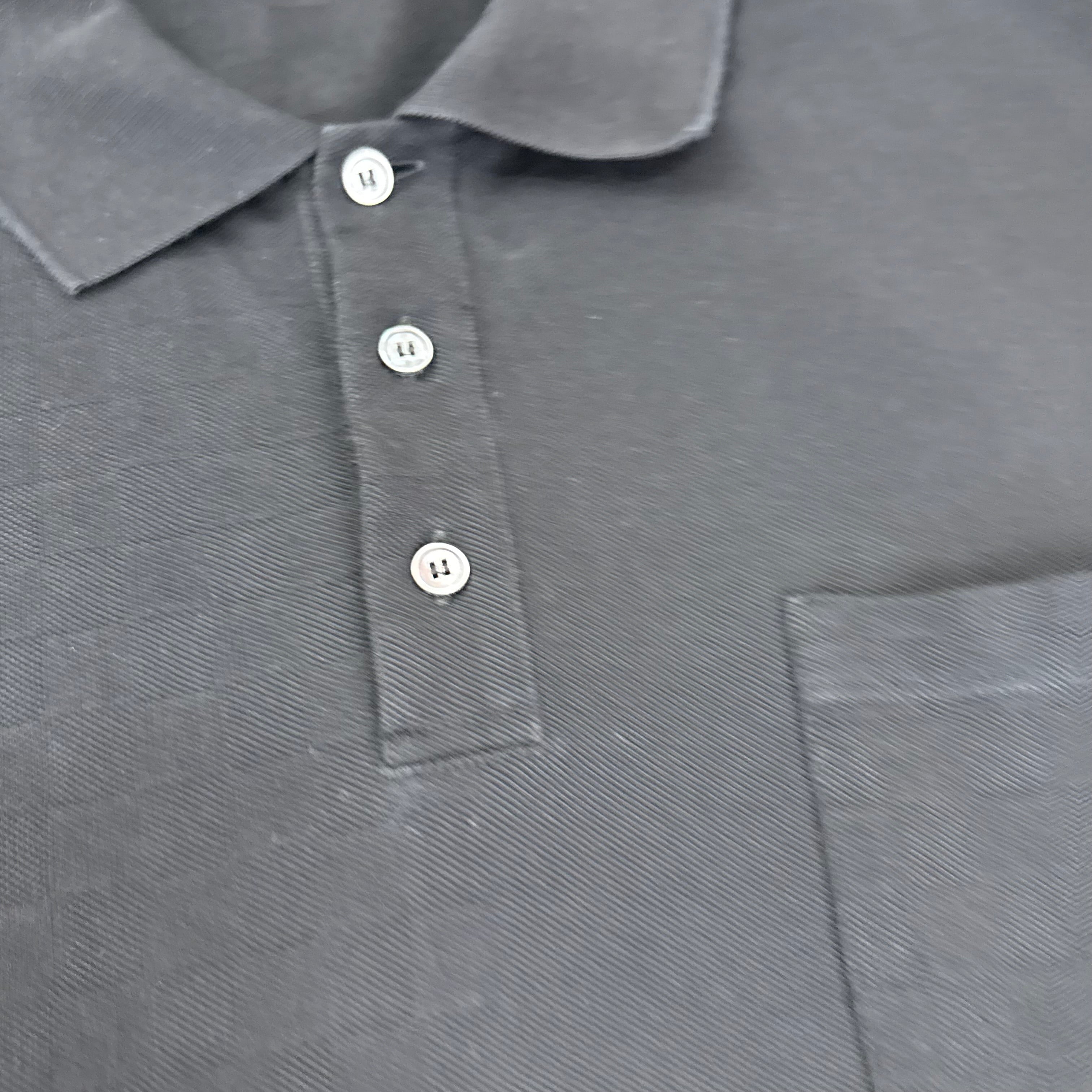 LOUIS VUITTON HALF DAMIER POLO TOP - (FITS M)