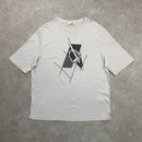 HERMES ABSTRACT T-SHIRT GREY - (M)