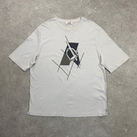 HERMES ABSTRACT T-SHIRT GREY - (M)