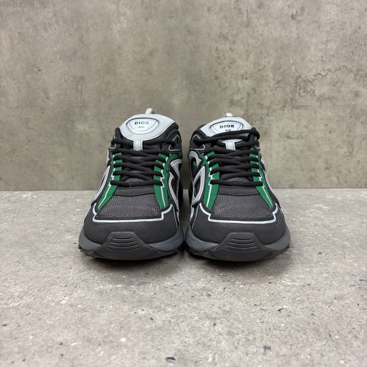 DIOR B30 GREEN/BLACK (EU 41 / UK 7)