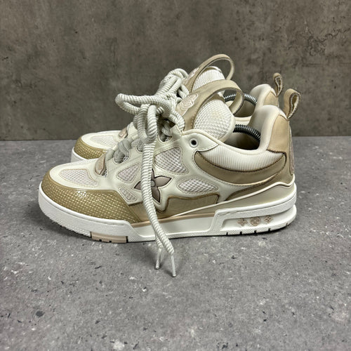 LOUIS VUITTON BEIGE SKATES - EU43.5 (FITS UK10.5)