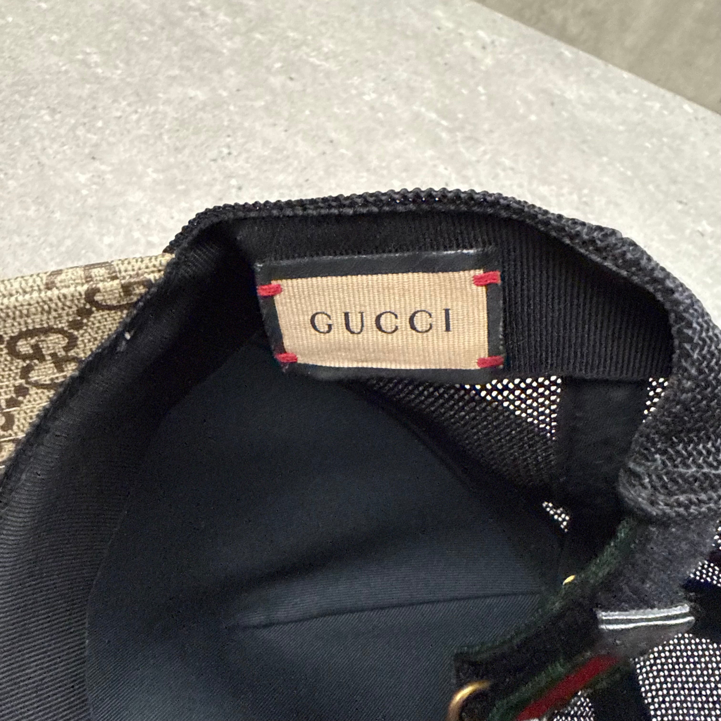 GUCCI TIGER PRINT CAP