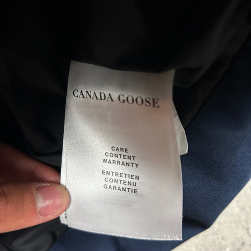 CANADA GOOSE GILET NAVY - (S)