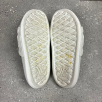 LOUIS VUITTON WATERFRONT MULES SLIDERS WHITE - EU40 (FITS UK 7.5)
