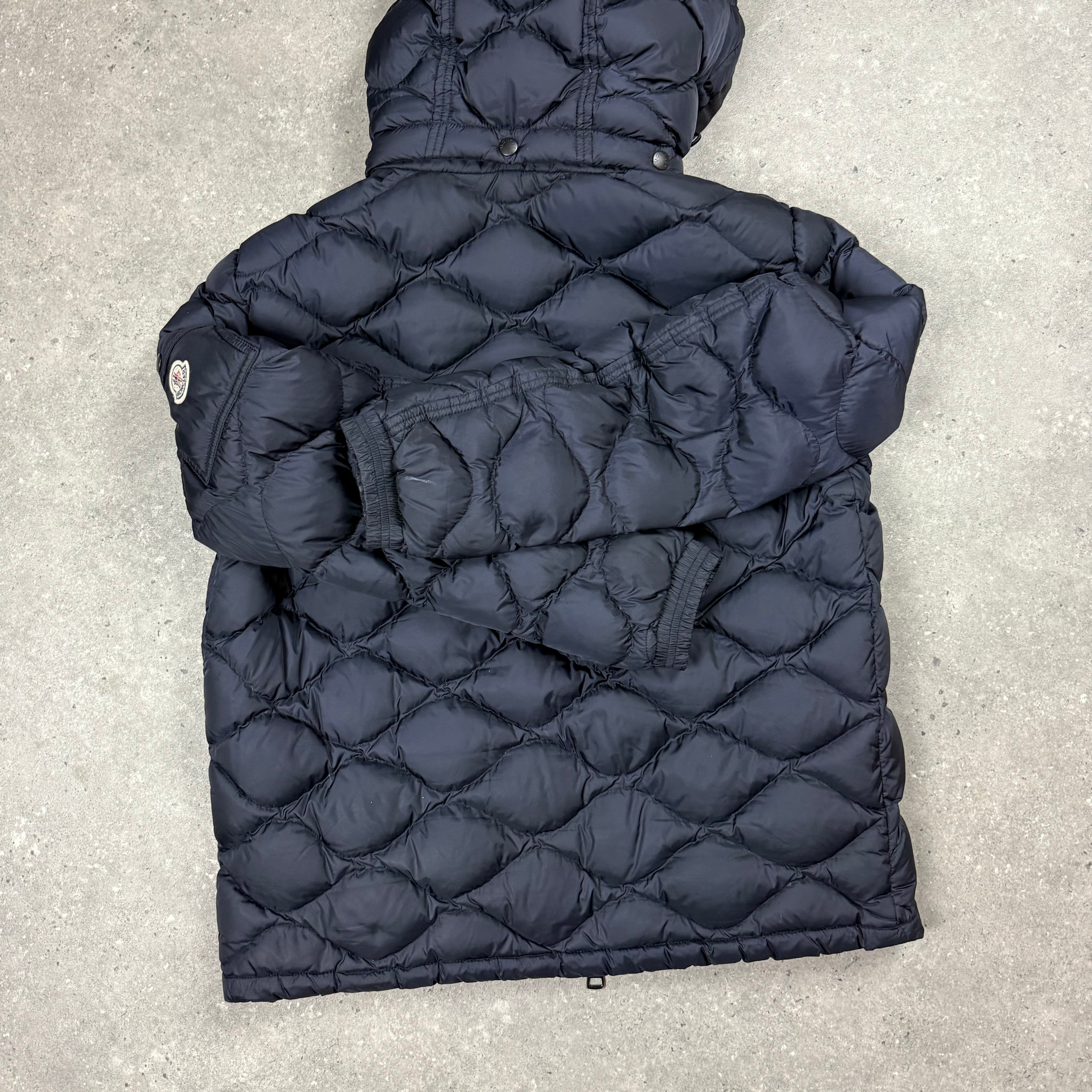 MONCLER MORANDIERES JACKET NAVY - 5 (L)
