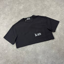 KITH QUINN T-SHIRT - BLACK / WHITE