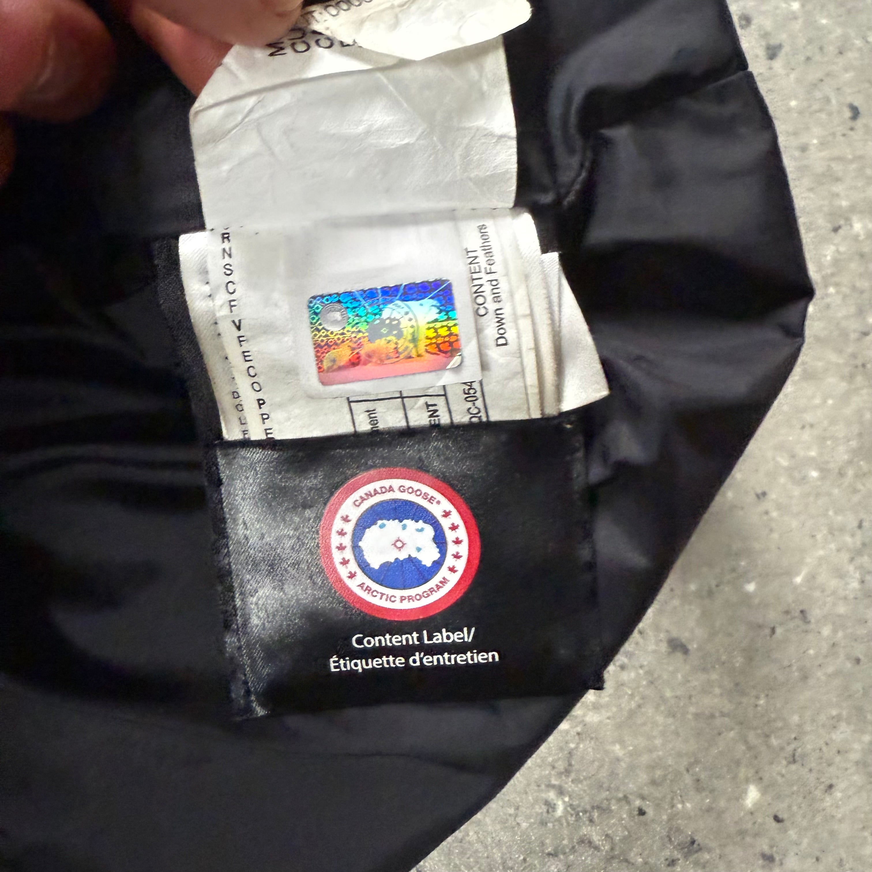 CANADA GOOSE CARSON PARKA  BLACK  - (S)