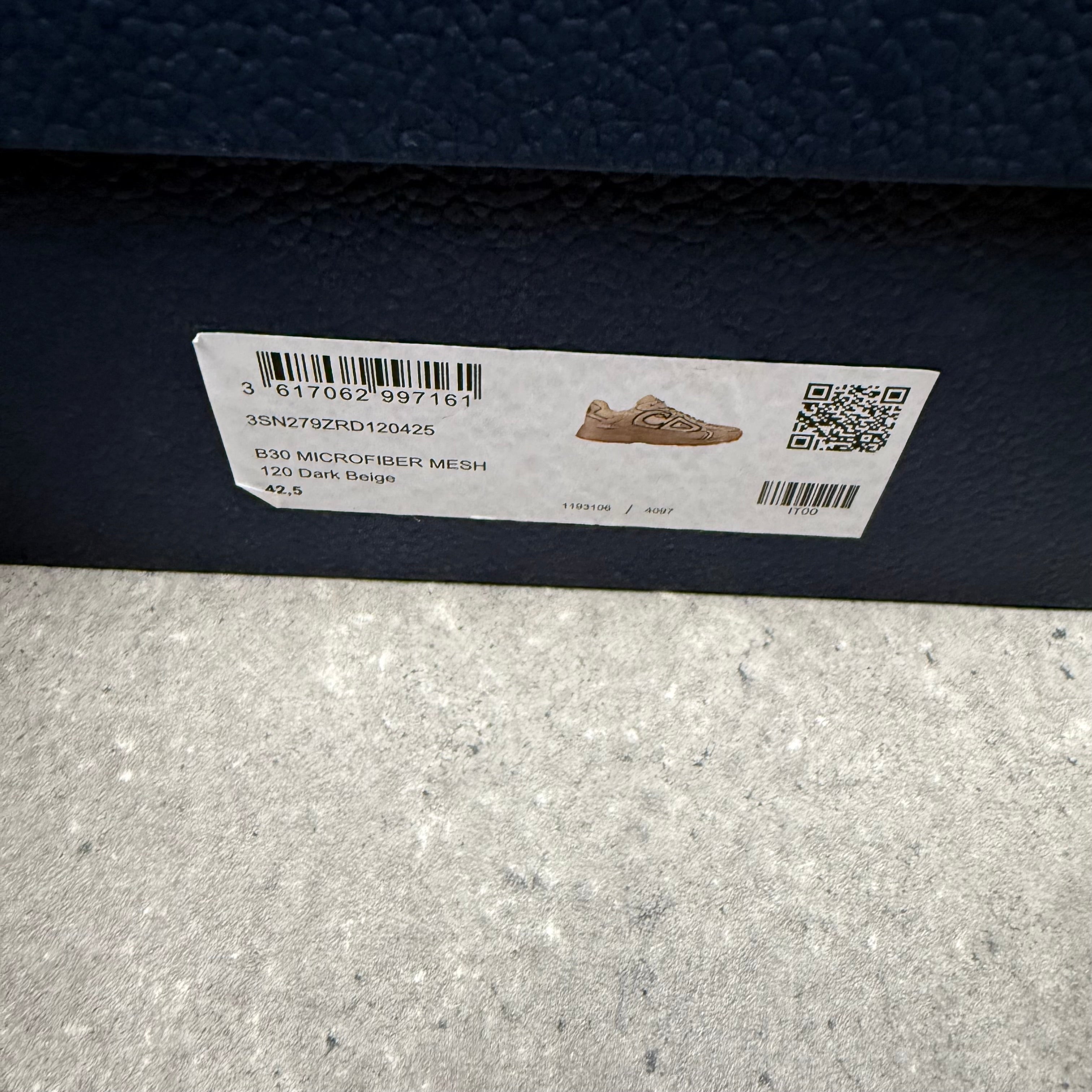 DIOR B30 BEIGE - (EU42.5 / UK8.5)