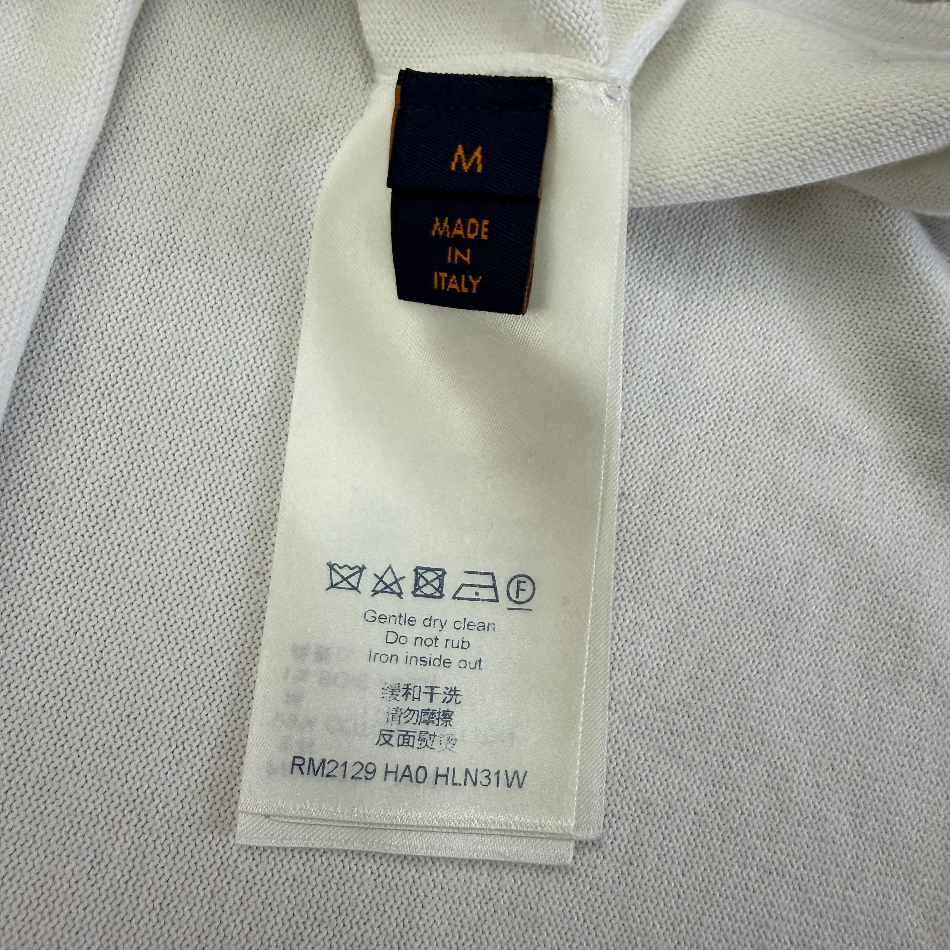 LOUIS VUITTON MAISON T-SHIRT WHITE - (M)