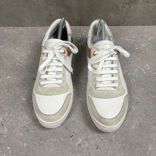 BURBERRY TRAINERS WHITE - (EU 40 / UK 6)