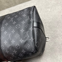 LOUIS VUITTON KEEPALL 45 DUFFLE BAG - BLACK ECLIPSE