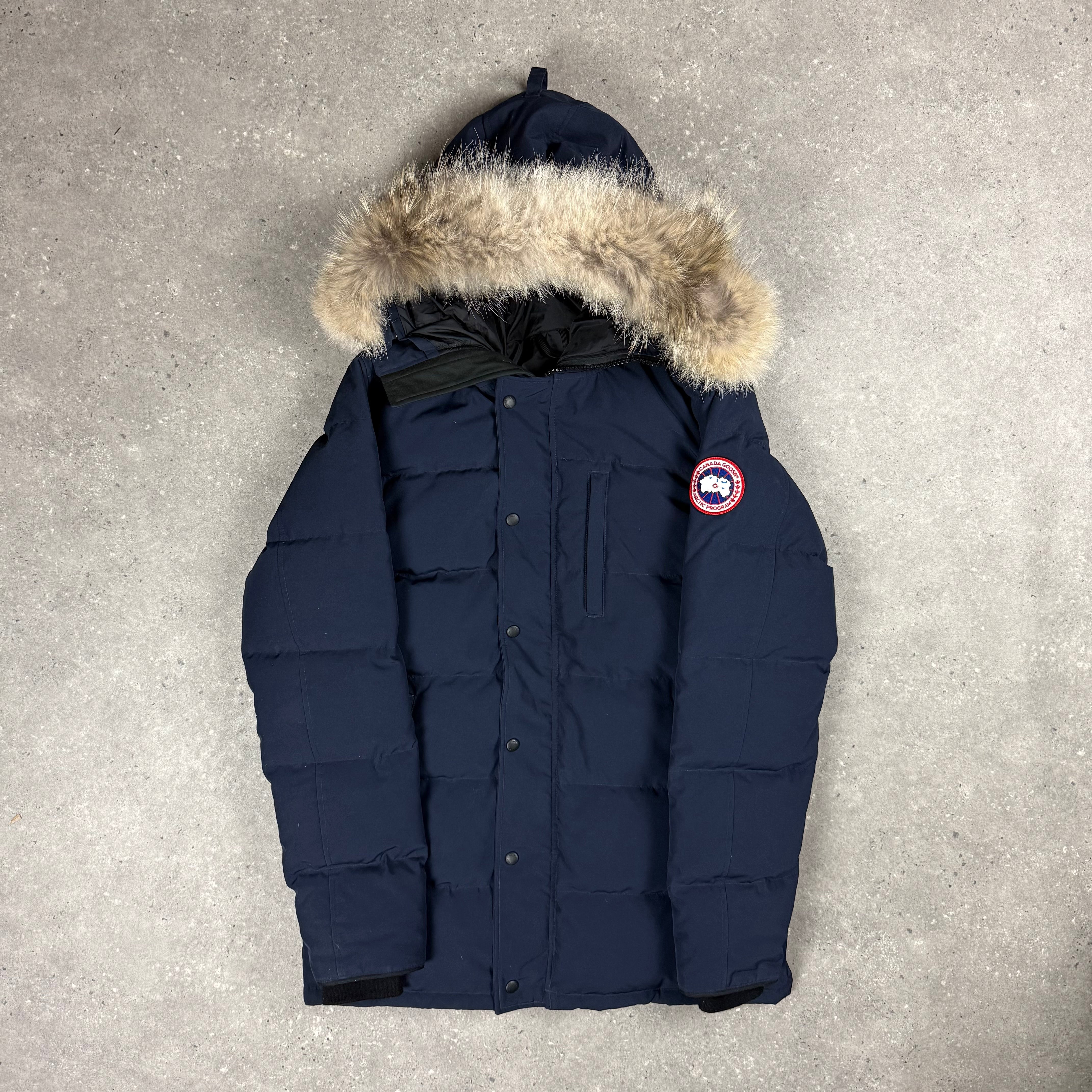 CANADA GOOSE CARSON PARKA NAVY - (L)