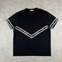 GIVENCHY CHAIN T-SHIRT BLACK - (M)