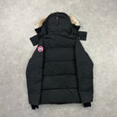 CANADA GOOSE WYNDHAM PARKA BLACK - (L)