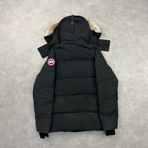CANADA GOOSE WYNDHAM PARKA BLACK - (L)