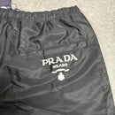 PRADA MILANO SWIM SHORTS BLACK - (M)