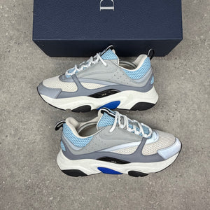 DIOR B22 WHITE/LIGHT BLUE- (EU44 / UK10)