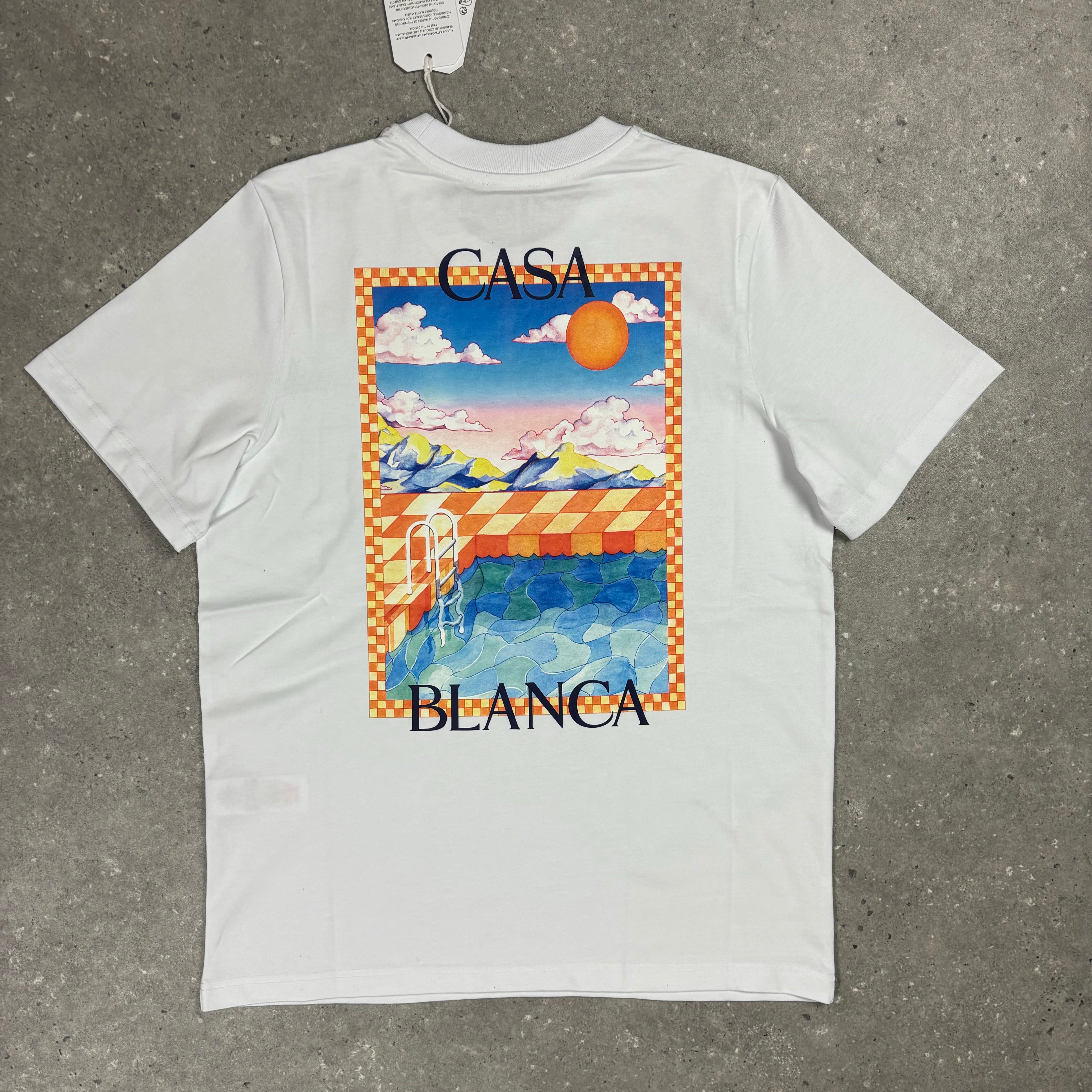 CASABLANCA POOLSIDE T-SHIRT