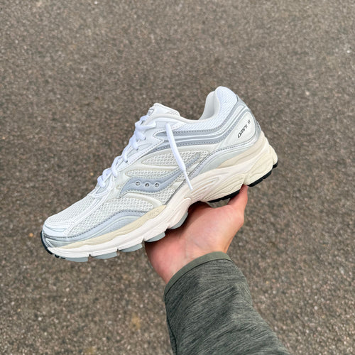 SAUCONY OMNI PRO GRID 9 - WHITE / SILVER