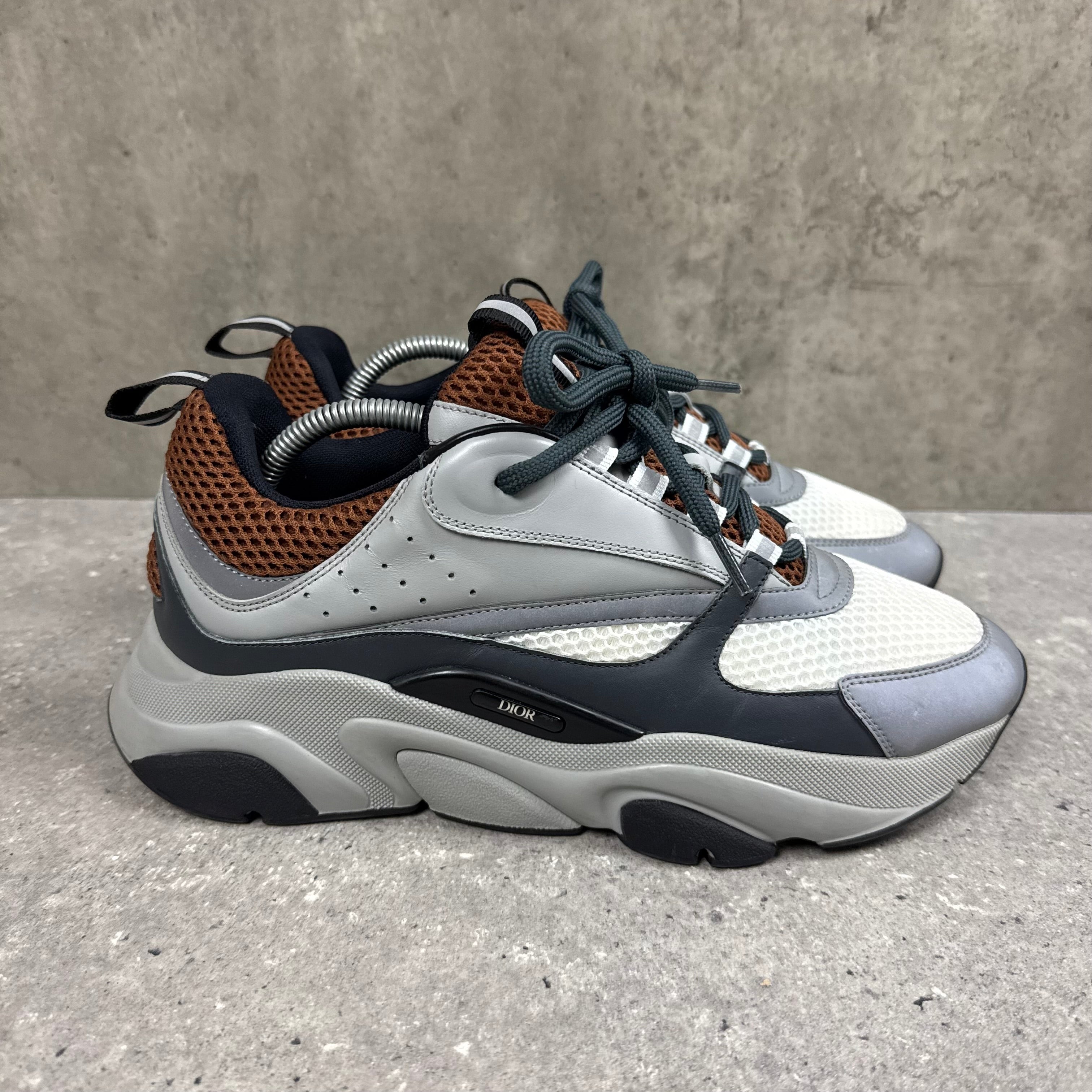 DIOR B22 BROWN/GREY - (EU43 / UK9)