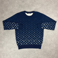 LOUIS VUITTON GRADIENT JUMPER NAVY - (XS)